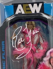 Ric Flair Signed AEW Luminaries Collection 2025 Figure JSA WITNESSED COA