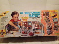 Vintage 1988 Matchbox “Pee-Wee’s Playhouse Playset” W/ Box & Accessories