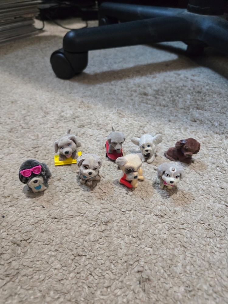 Puppy in My Pocket Lot of 8 Figures