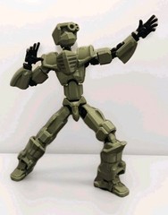 Rampart 13 | Special Edition Dummy 13 Action Figure | 3D Printed Articulate Toy