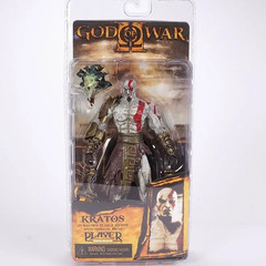 Classic Game NECA God of War 2 II Kratos in Ares Armor W Blades 7″ PVC Action Fi
