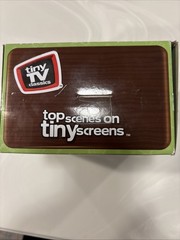 Batman Tiny TV Classics Real Working TV & Remote Basic Fun Inc New Read Desc