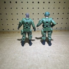 LOT OF 2-Chap Mei Army Military Soldier 4″ Tall Toy Action Figure