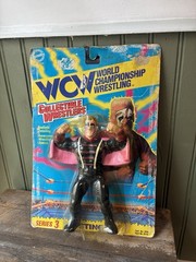 WCW Collectible Wrestlers Series 3 Sting Figure Toymakers 1994 NEW SEALED
