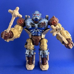97 Transformers Beast Wars Transmetals Optimus Primal Figure Vintage Hasbro Mace