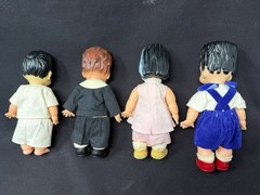 Mini Monsters Complete Set Ideal 1965 Munsters Vampy, Dracky, Franky and Wolfy