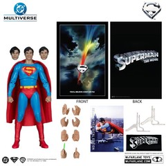 McFarlane DC Multiverse Superman (Superman: The Movie 1978) Deluxe Theatrical Ed