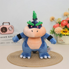 Wonder Bowser Jr Super Mario Bros Wonder Dark Bowser Plush Toy Stuffed Doll 8″