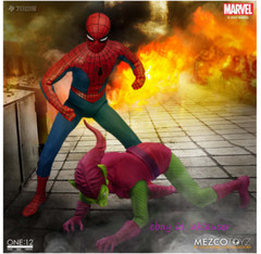 Mezco Toyz 1/12 Marvel Green Goblin Deluxe Edition Action Figure Toy Model