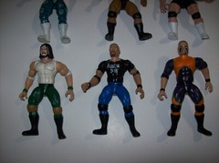 Lot of Vintage 1990s Jakks Pacific Wrestling Action Figures WWF