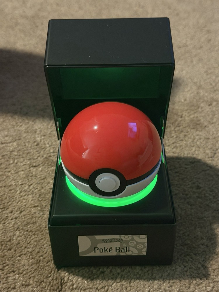 Pokemon Red Pokeball Wand Company Die-Cast Officially Licensed Replica