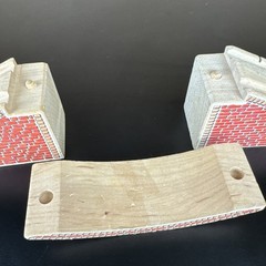 Britt Allcroft Vintage Thomas Wooden Bridge Tunnel Brick