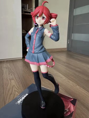 Kasane teto Anime figure Pink dress model action figures toys POP UP PARADE NEW