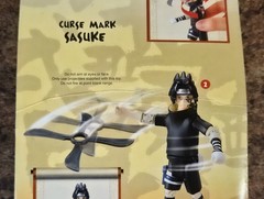 Naruto Mattel 2007 Curse Mark Sasuke Carded Sealed Action Figure
