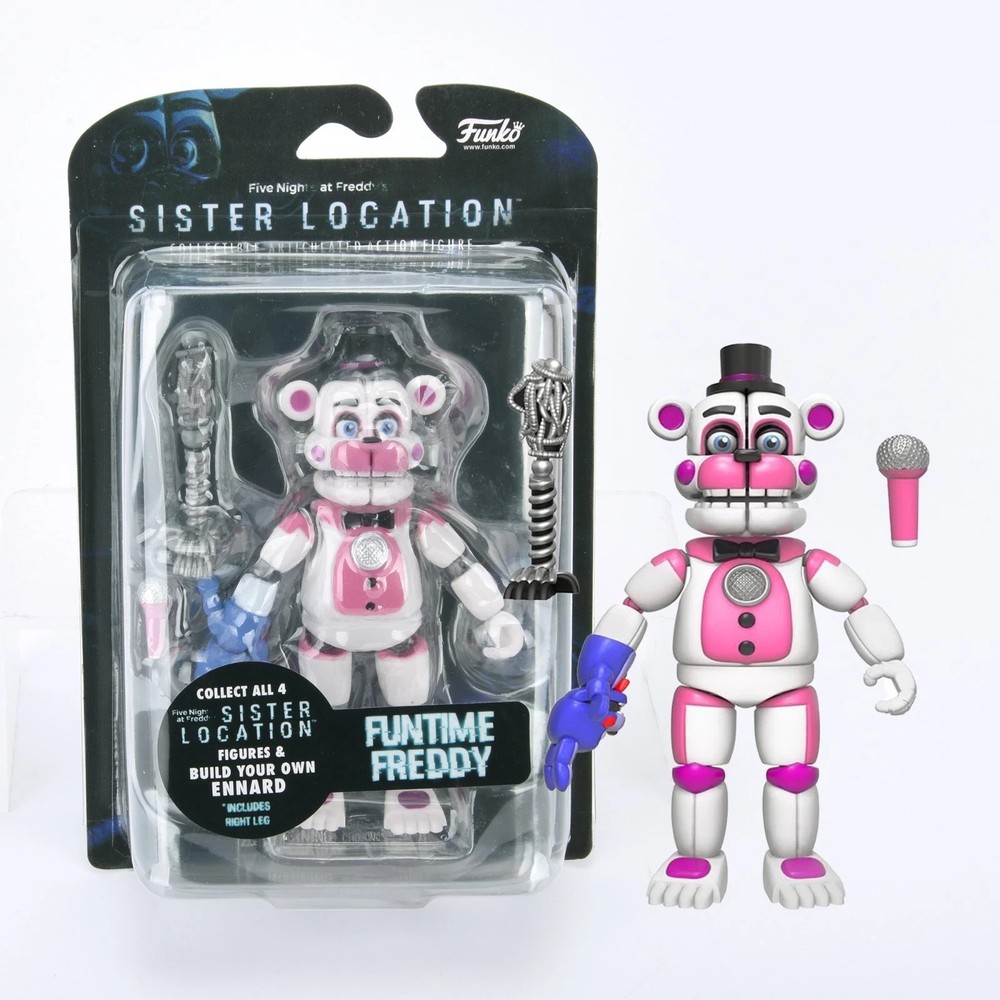 Sister Location Five Nights At Freddy Funtime Freddy 5″ Action Figure Toy