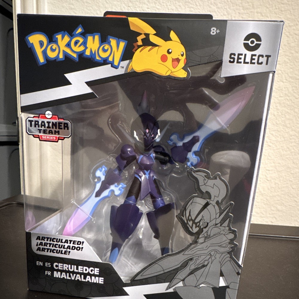 Jazwares Pokémon Select Ceruledge Trainer Team Series Articulated Figure