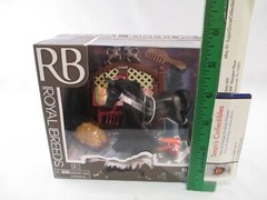 Lanard Toys Royal Breeds Black Friesian Horses 85105 Play Set NEW