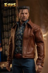 1:6 Wolverine Logan Man Head Hands Clothes For 12″ Male Action Figure Body Toys