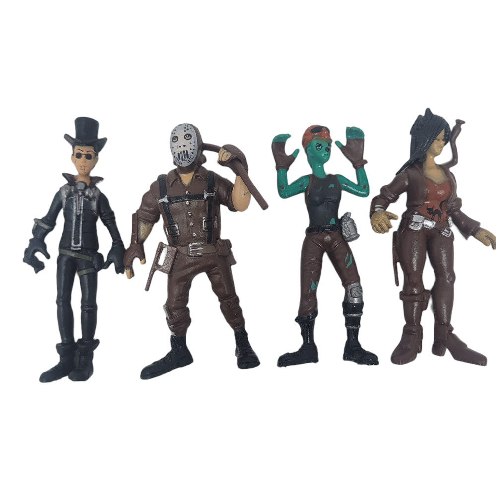 Fortnite 3in Figures Assorted Lot Of 4 Toy Figures