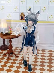 4Pcs Come4Free Niyru Loi 19.5cm/7.6In Bjd Dressable Action Figures Gift