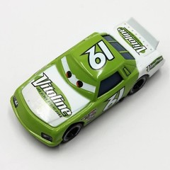 Disney Pixar Movie Cars Diecast Toy Piston Cup Race # 61 Vitoline James Cleanair