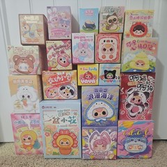 Lot Bundle Of 20 Blind Boxes Set Figurines Vinyl Plush. No Duplicates Authentic