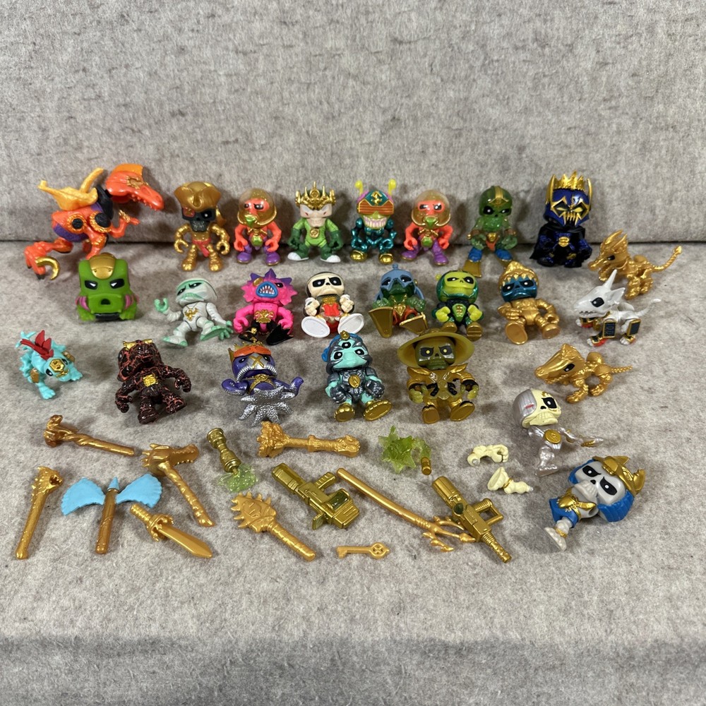 Treasure X Moose Toys Large Lot Of Action Figures Weapons & Accessories
