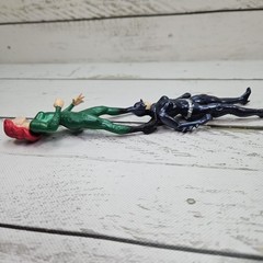 Kenner DC Batman Movie Figure Lot Poison Ivy Robin Batgirl 5″ 4 Vintage Figures