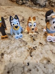 Bluey and Friends Family Figures Lot Mixed Character
