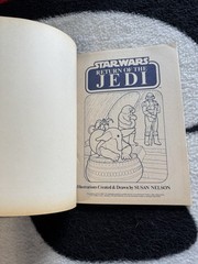 A-934 VINTAGE 80’S KENNER STAR WARS UNUSED MAX REBO COLORING BOOK