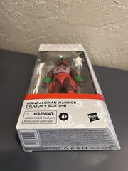2022 Star Wars The Black Series MANDALORIAN WARRIOR Holiday Edition 6″ NEW