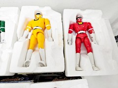 Gekisou Sentai Carranger DX 5pc lot Red Yellow Red Pink Blue Green