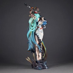 27cm Hatsune Miku Shimian Maifu Ver PVC Figure Anime Collectible Model Gift