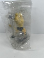 Fitness And Muscle Macho Show Pokémon Pikachu Statue Flexing Figure With Weights