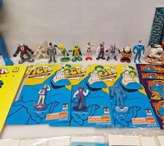 The Tick Vintage Toy / Comic Lot Bandai Super Hero Action Figure 1990s Books VTG