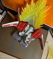 Transformers Titanium Series – Jetfire – Complete With Stand