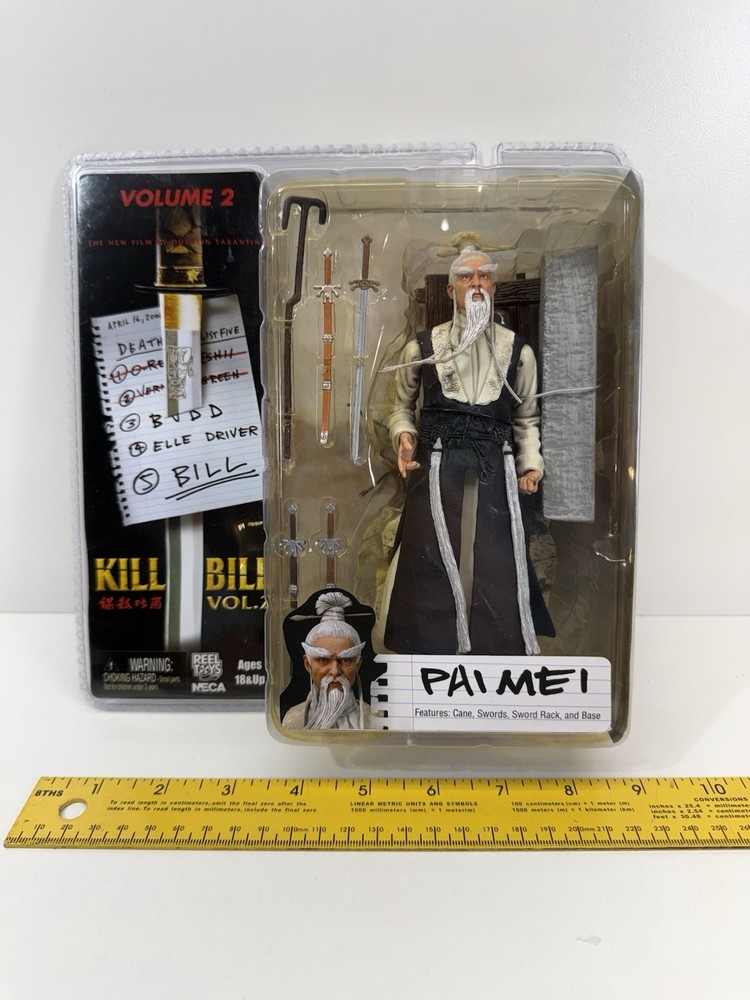 NECA 2005 Reel Toys Kill Bill Vol. 2 Pai Me 7″ action figure NEW!