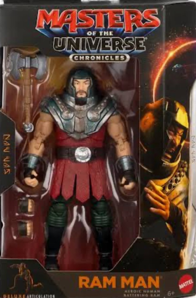IN HAND NEW Masters Of The Universe 2026 Movie Action Figures Ram Man 6.5”