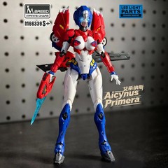 Aicynus Arcee Action Figure Red Blue Mecha Assembly Model Collectible Toy