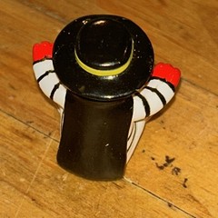 🍔 Vintage 1990 McDonalds Hamburglar Happy Meal Toy PVC Figure