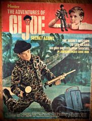 Vintage 1969 Hasbro GI Joe Red Top The Adventures of Secret Agent/spy Island set