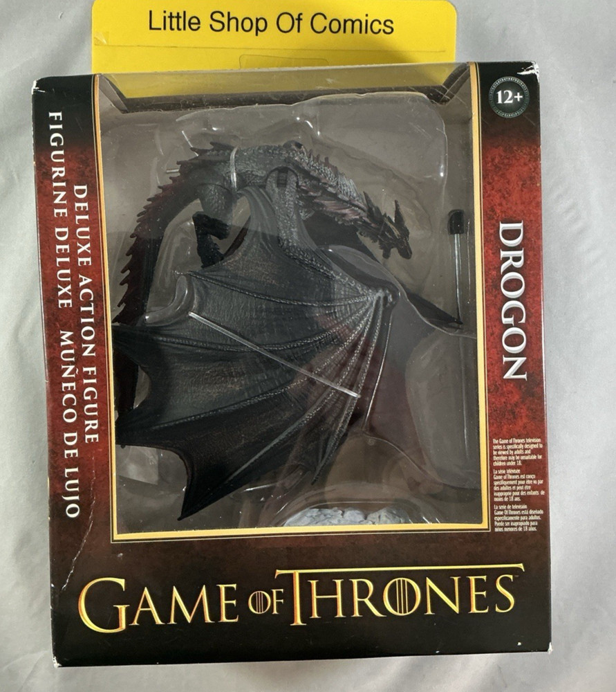 Game of Thrones Drogon Deluxe Box Action Figure McFarlane Toys 2019 Sealed