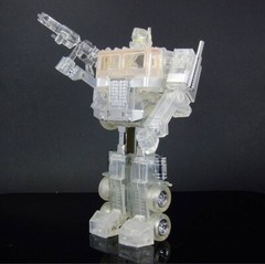 Transformers G1 clear optimus prime transparent brand new action figure Gift