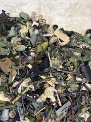 Massive 18lb GI Joe, Formative INTL, 21st Century Toys Lot Uniforms Guns Helmet