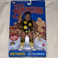 WWE MATTEL LJN SUPERSTARS 1980s Retro DUSTY RHODES 8″ 2 Color Variants