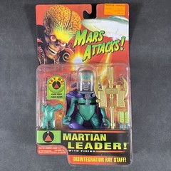 MARTIAN LEADER MARS ATTACKS ACTION FIGURE VINTAGE TRENDMASTERS NEW SCI-FI 1996