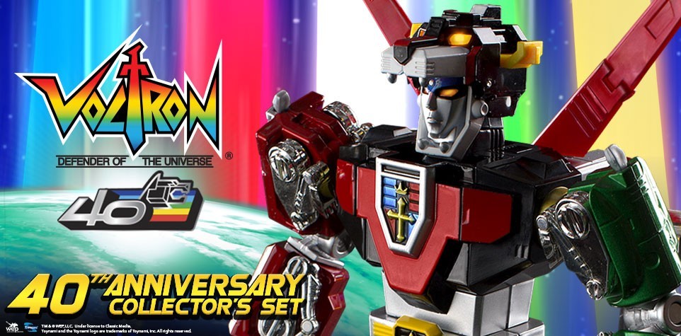 Voltron: Lion Force – 40th Anniversary Collector’s Set by Toynami *Sealed New*