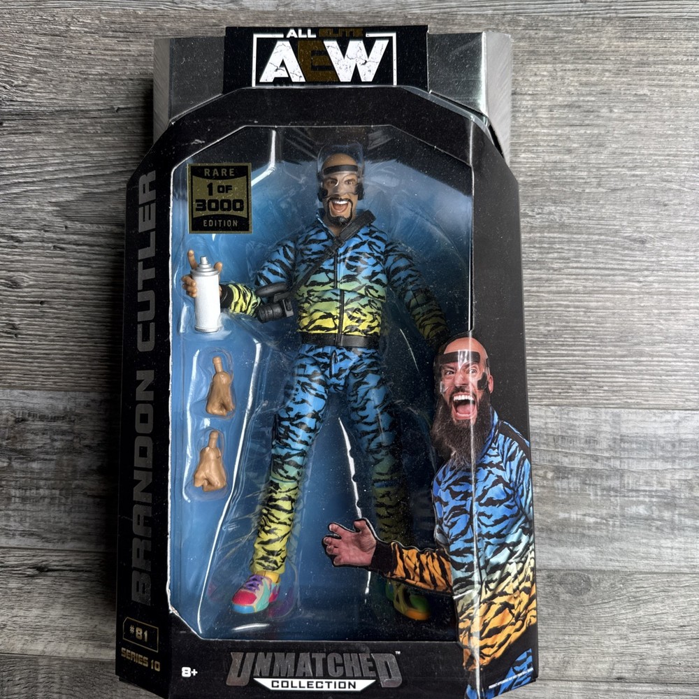 AEW All Elite Wrestling Brandon Cutler Chase 1/3000 Rare Action Figure