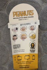Culturefly Peanuts Huggers SNOOPY Decorative Vinyl Mini Figure Open Box NEW