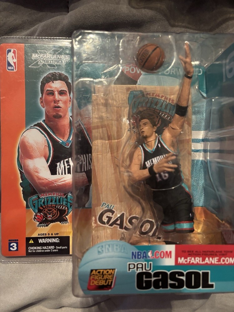 PAU GASOL (MEMPHIS GRIZZLIES) MCFARLANE SPORTS PICKS SERIES 3